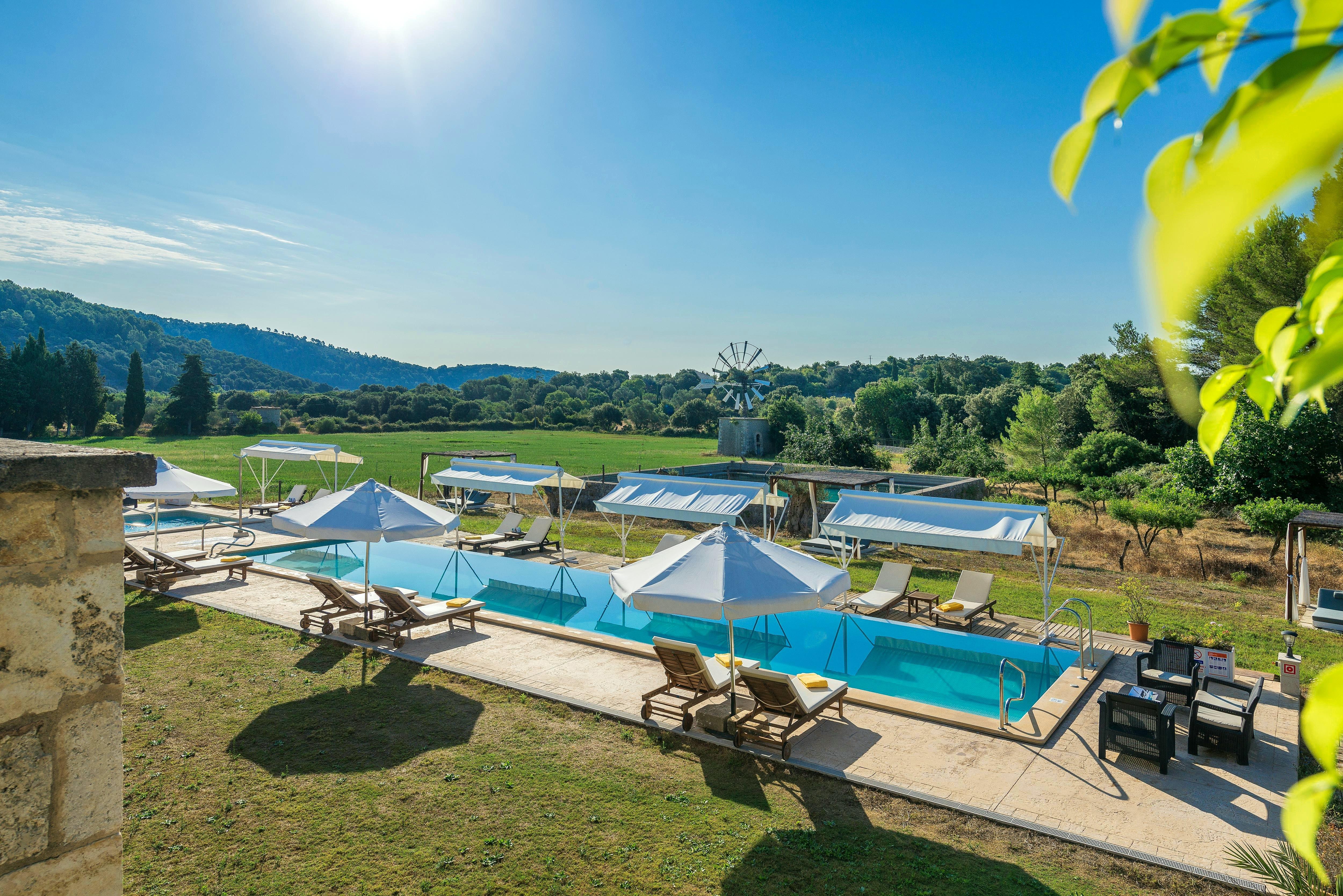 Monnaber Nou Finca Hotel & Spa Campanet Esterno foto